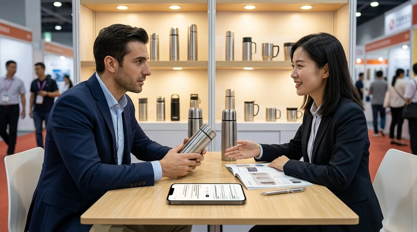 Practical Guide to Trade Show Commercial Negotiations and Face-to-Face Split-Screen Translation