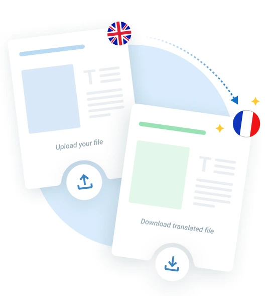 Reverso Documents upload and translation flow