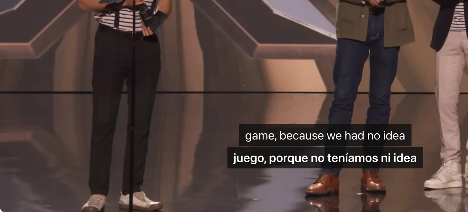 The Game Awards live stream dual subtitles